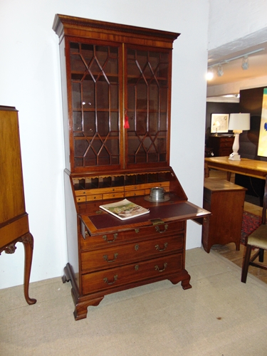 Circa 1800 English Slant Front Secretary Desk Maus Park Antiques